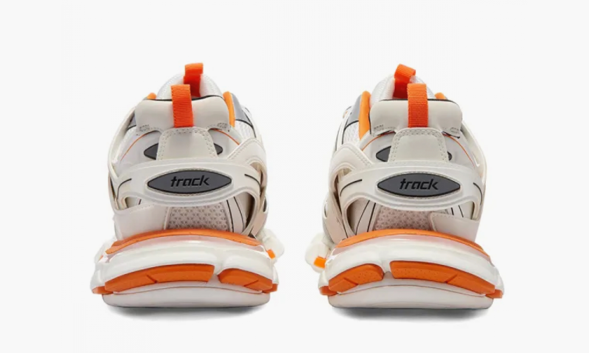 Кроссовки Balenciaga Track White Orange — изображение 3