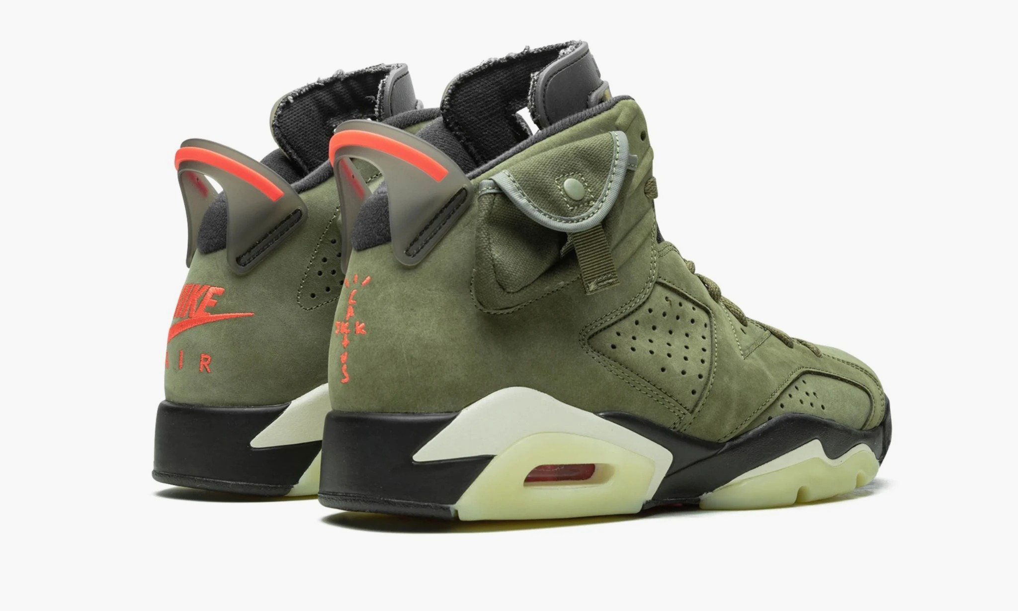 Кроссовки Nike Air Jordan 6 Retro Cactus Jack Travis Scott — изображение 3