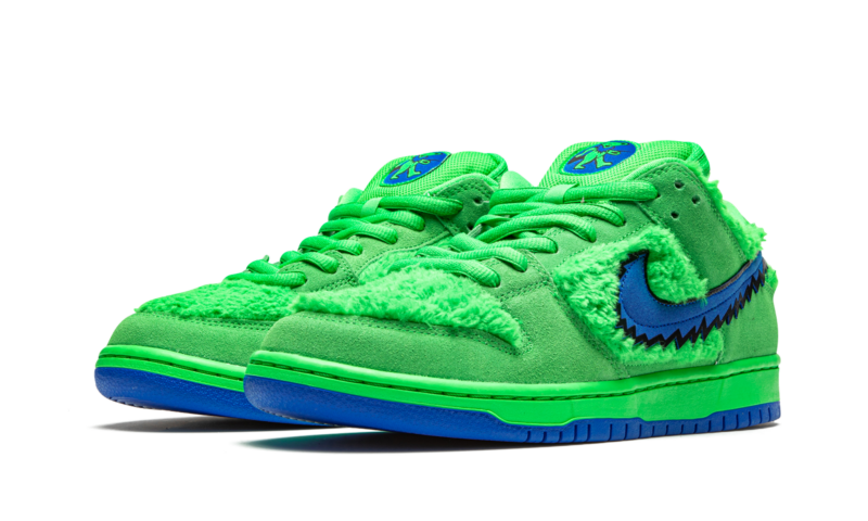 Dunk SB Low Grateful Dead — Green Bear