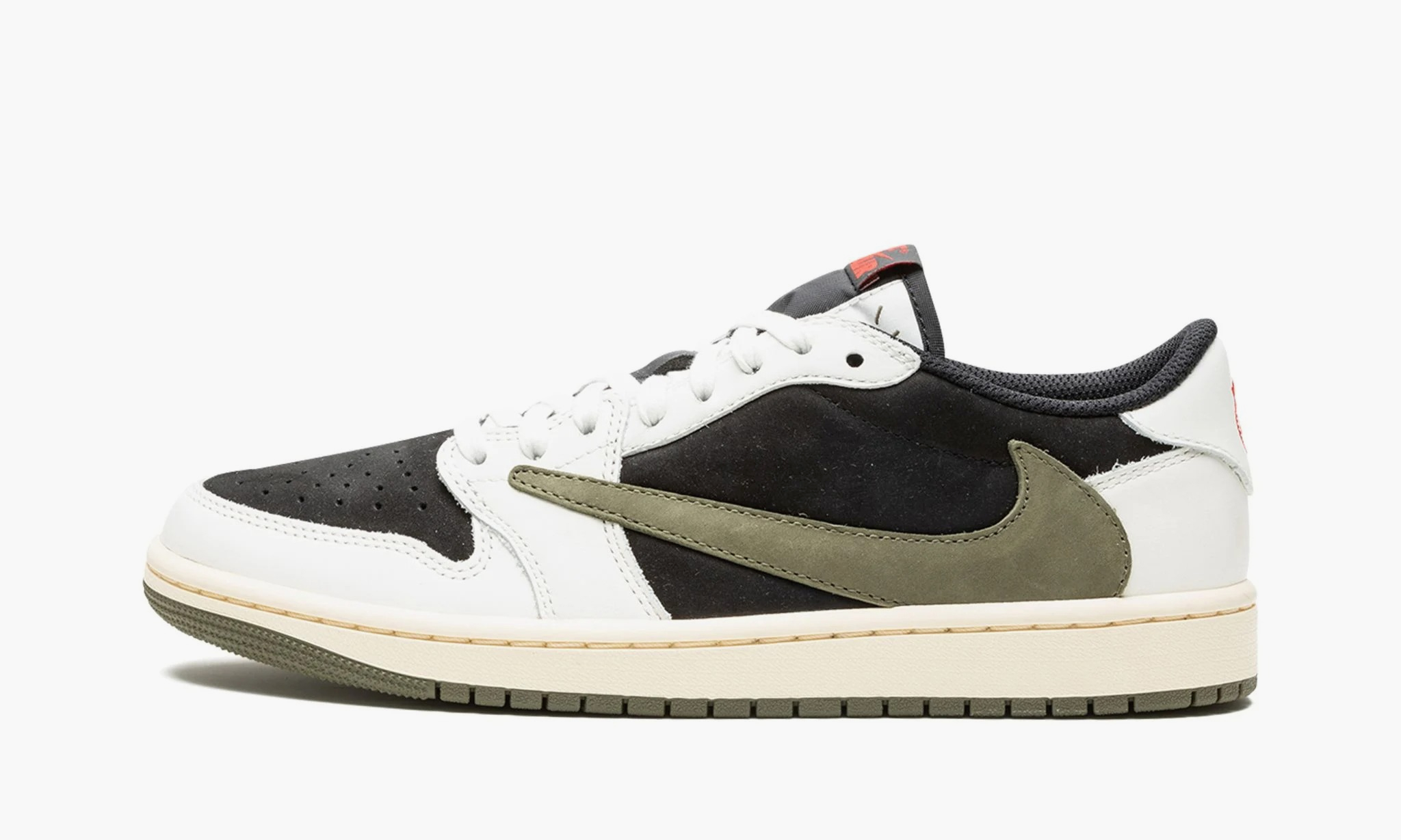Кроссовки Nike Air Jordan 1 Low OG SP Travis Scott Olive — изображение 2