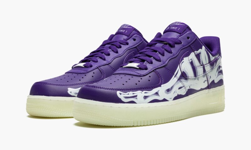 Air Force 1 Low Purple Skeleton