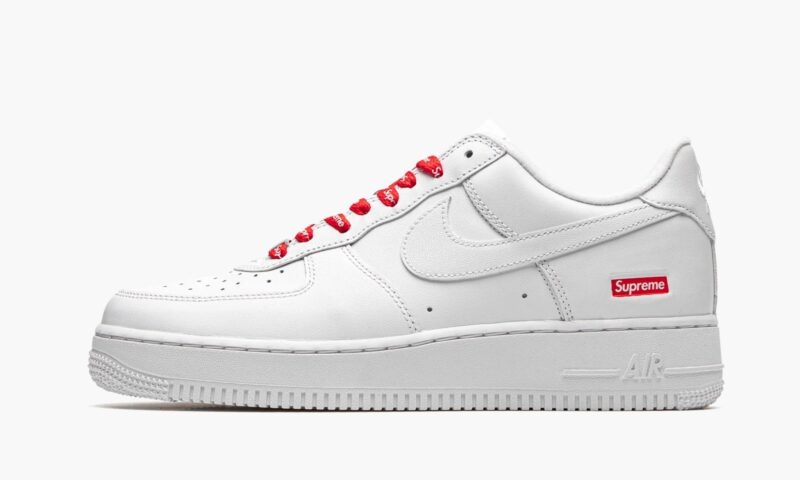 CU9225100_1 Air Force 1 Low «Supreme — Mini Box Logo White