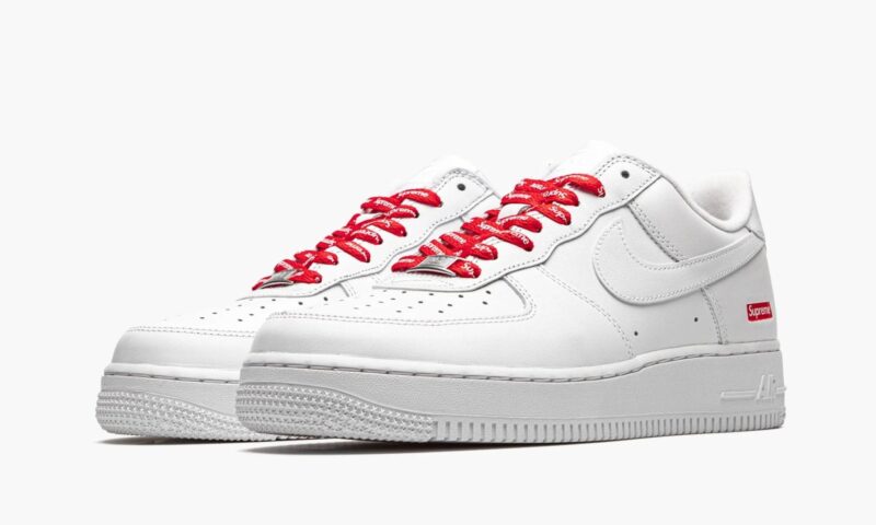 Air Force 1 Low «Supreme — Mini Box Logo White