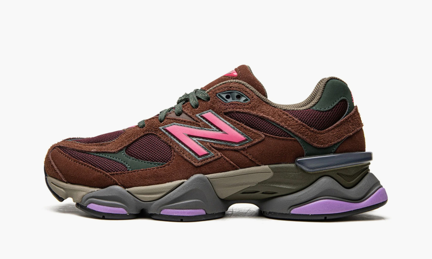 Кроссовки New Balance 9060 Rich Oak / Burgundy — изображение 2