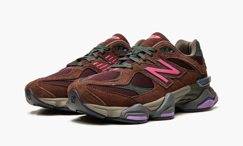 Кроссовки New Balance 9060 Rich Oak / Burgundy