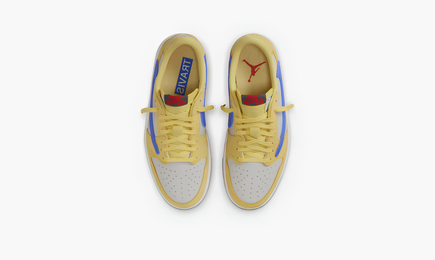 Кроссовки Nike Air Jordan 1 Low OG Travis Scott Canary — изображение 4