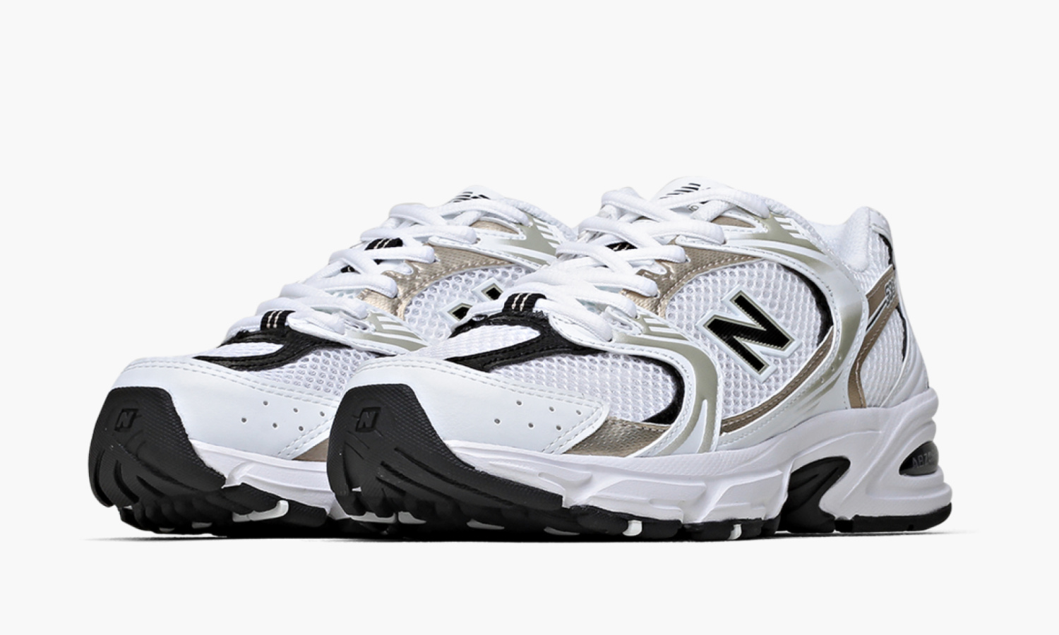 Кроссовки New Balance 530 White Light Gold Metallic