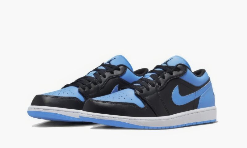 Кроссовки Nike Air Jordan 1 Low Black University Blue