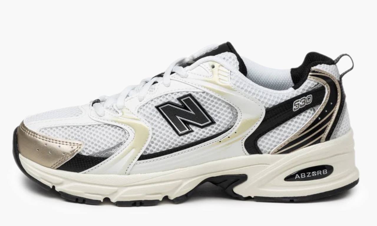 Кроссовки New Balance 530 White Light Gold Metallic — изображение 2