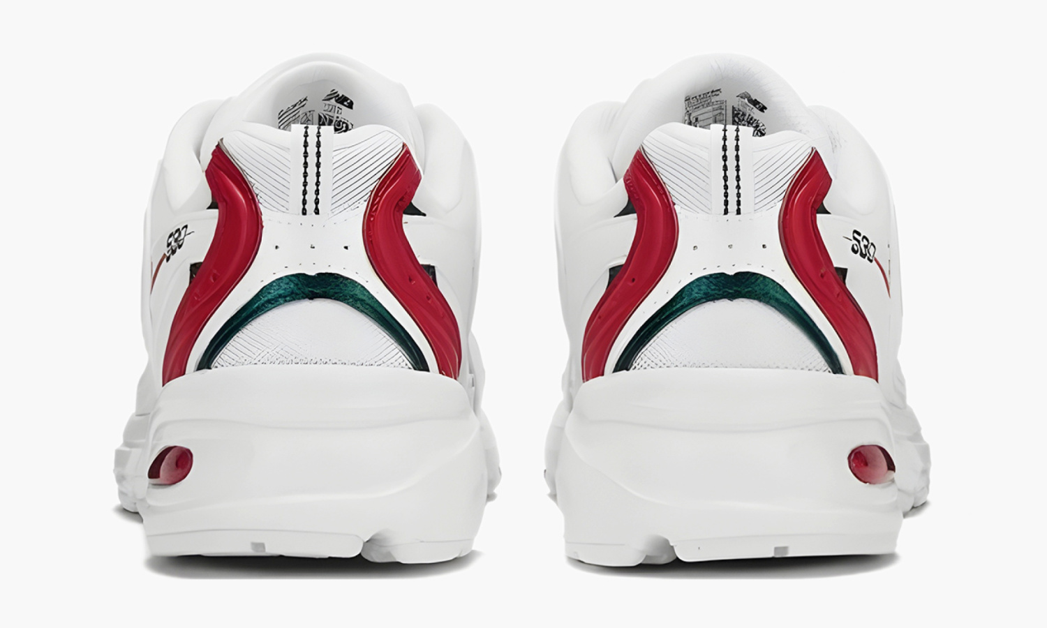 Кроссовки New Balance 530 White Red — изображение 3