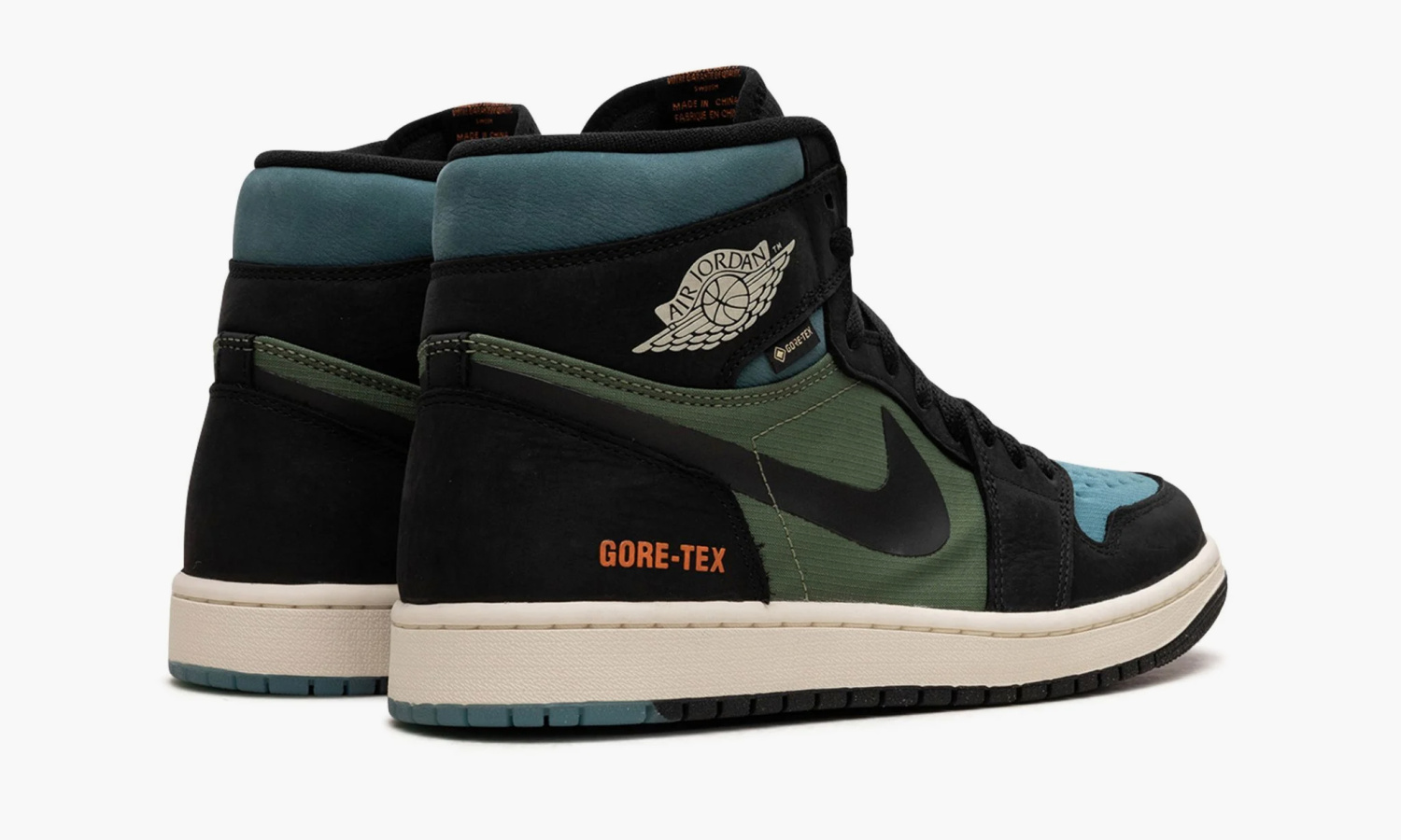 Кроссовки Nike Air Jordan 1 Retro High Element Gore-Tex Sky J Black Olive — изображение 3