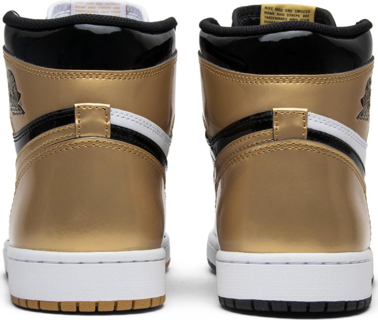 Кроссовки Nike Air Jordan 1 Retro High OG NRG Gold — изображение 3