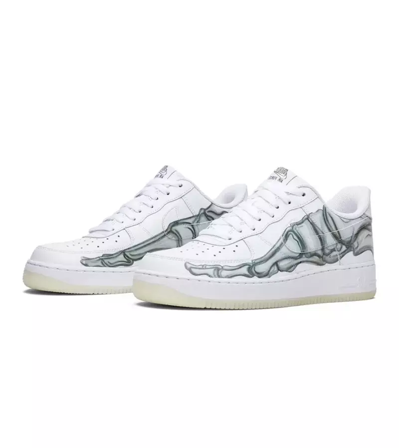 Кроссовки Nike Air Force 1 Low Skeleton White