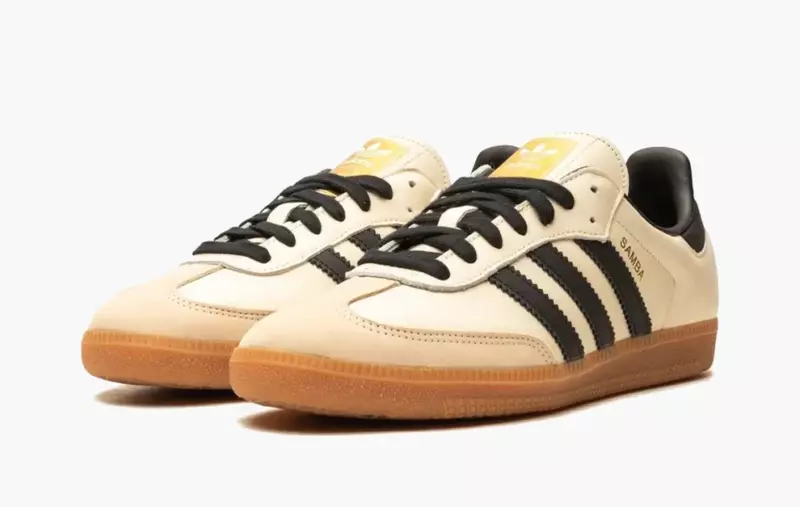 Кроссовки Adidas Samba OG Cream White Sand Strata