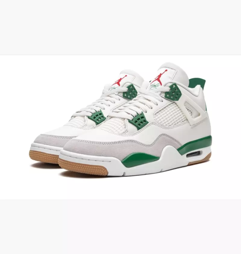 Кроссовки Air Jordan 4 Retro SB Pine Green