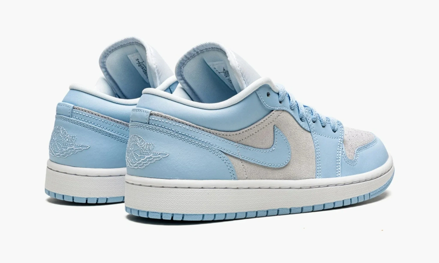 Кроссовки Nike Air Jordan 1 Low Football Grey Aluminum — изображение 3