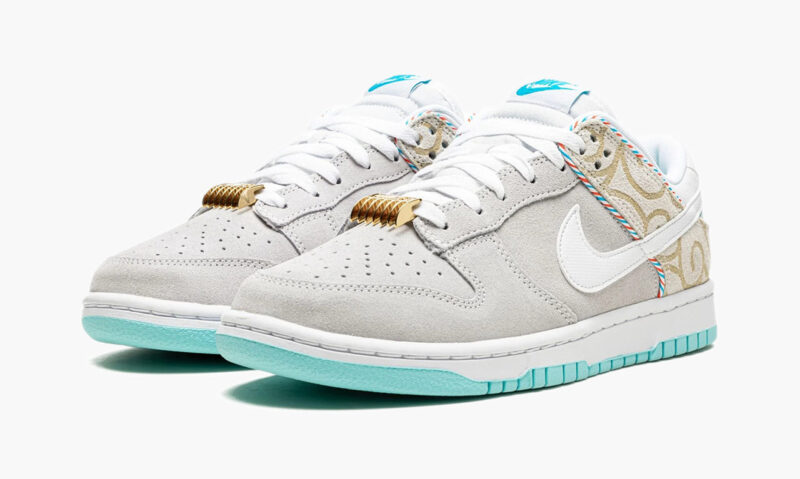 Кроссовки Nike Dunk Low SE Barber Shop Grey