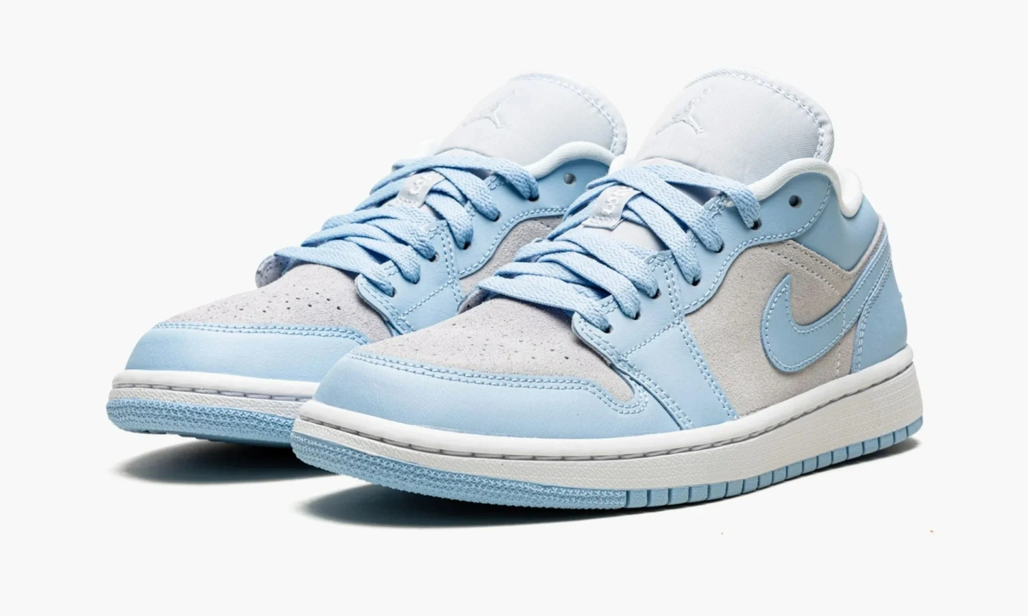 Кроссовки Nike Air Jordan 1 Low Football Grey Aluminum
