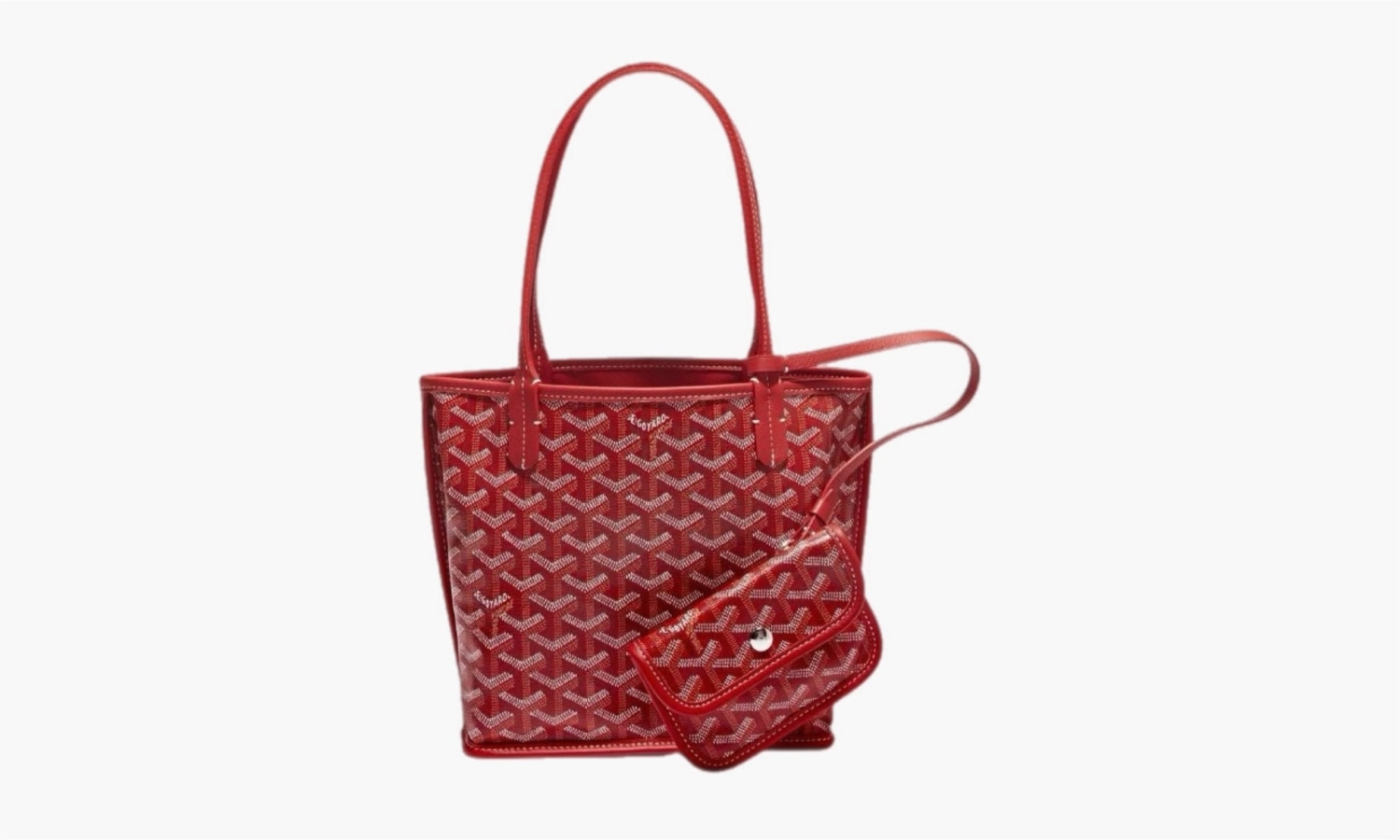 Goyard Anjou Tote Mini Red