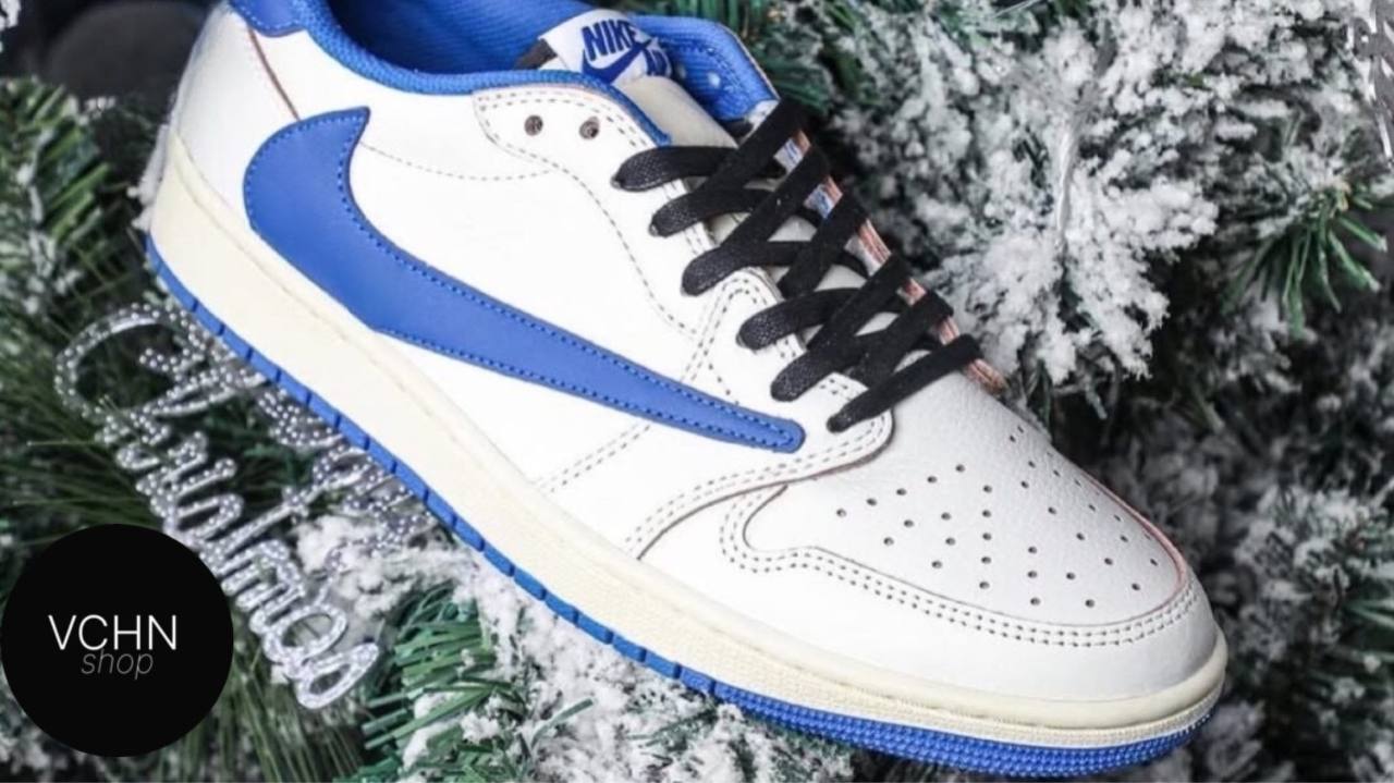 релиз Travis Scott x Fragment x Air Jordan 1 Low