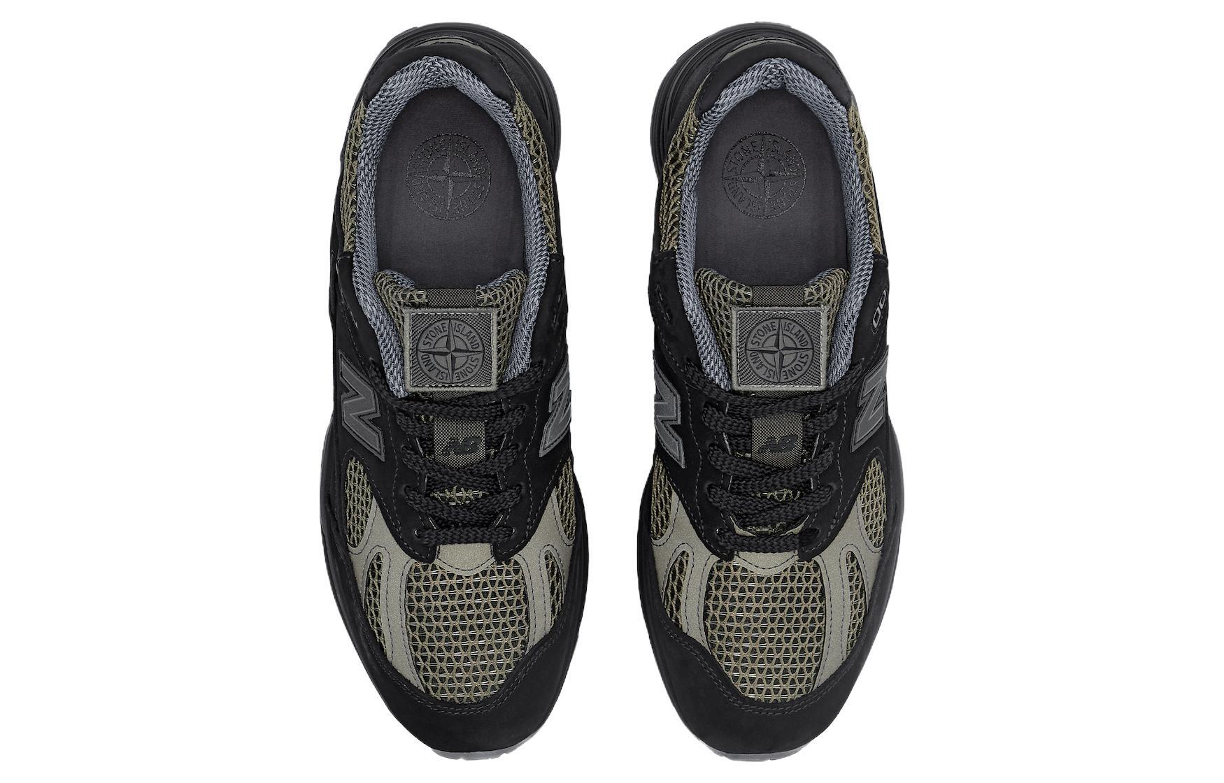 Кроссовки Stone Island X New Balance Nb 991 Black — изображение 4