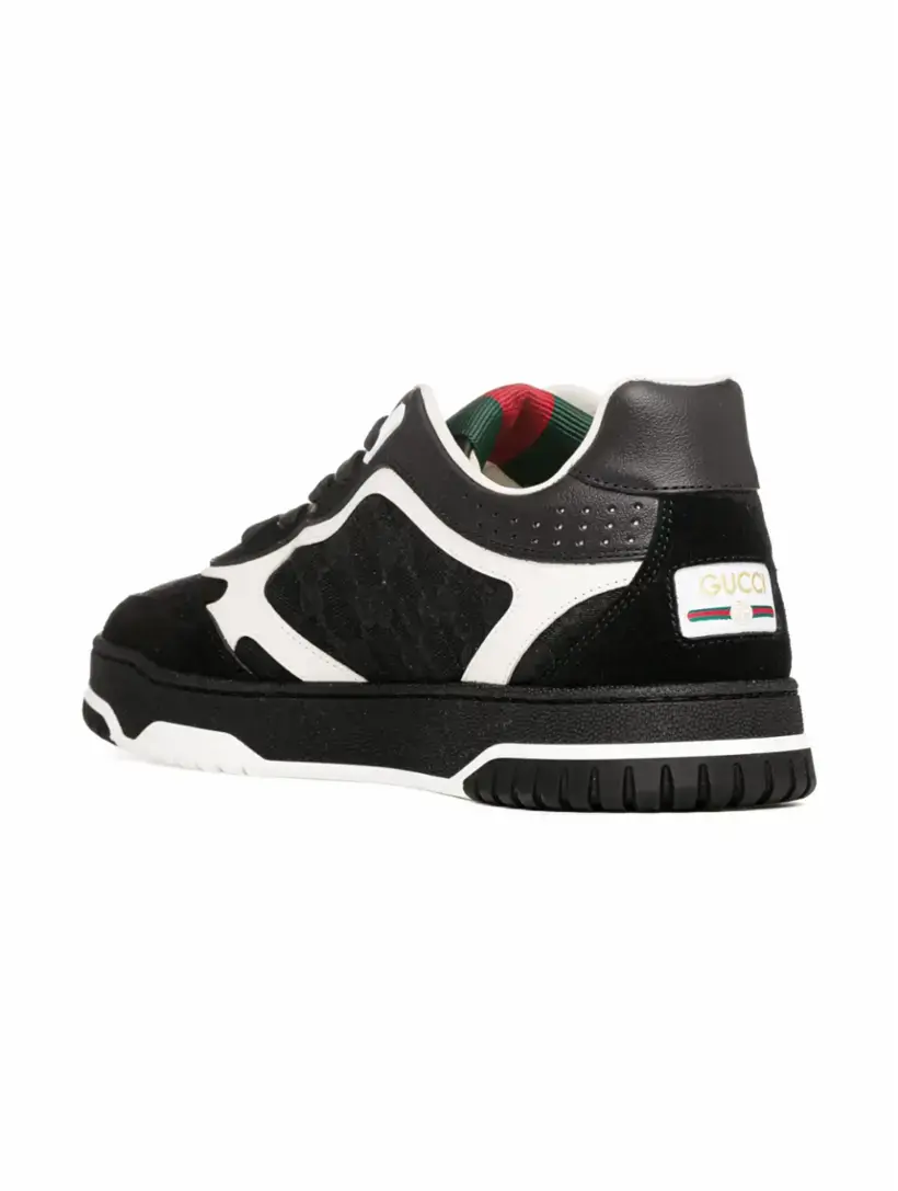 Кроссовки Men's Gucci Re-Web sneaker black — изображение 3