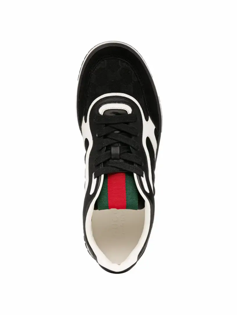 Кроссовки Men's Gucci Re-Web sneaker black — изображение 4