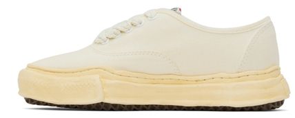 Кроссовки Maison Mihara Yasuhiro White Baker Sneakers — изображение 3