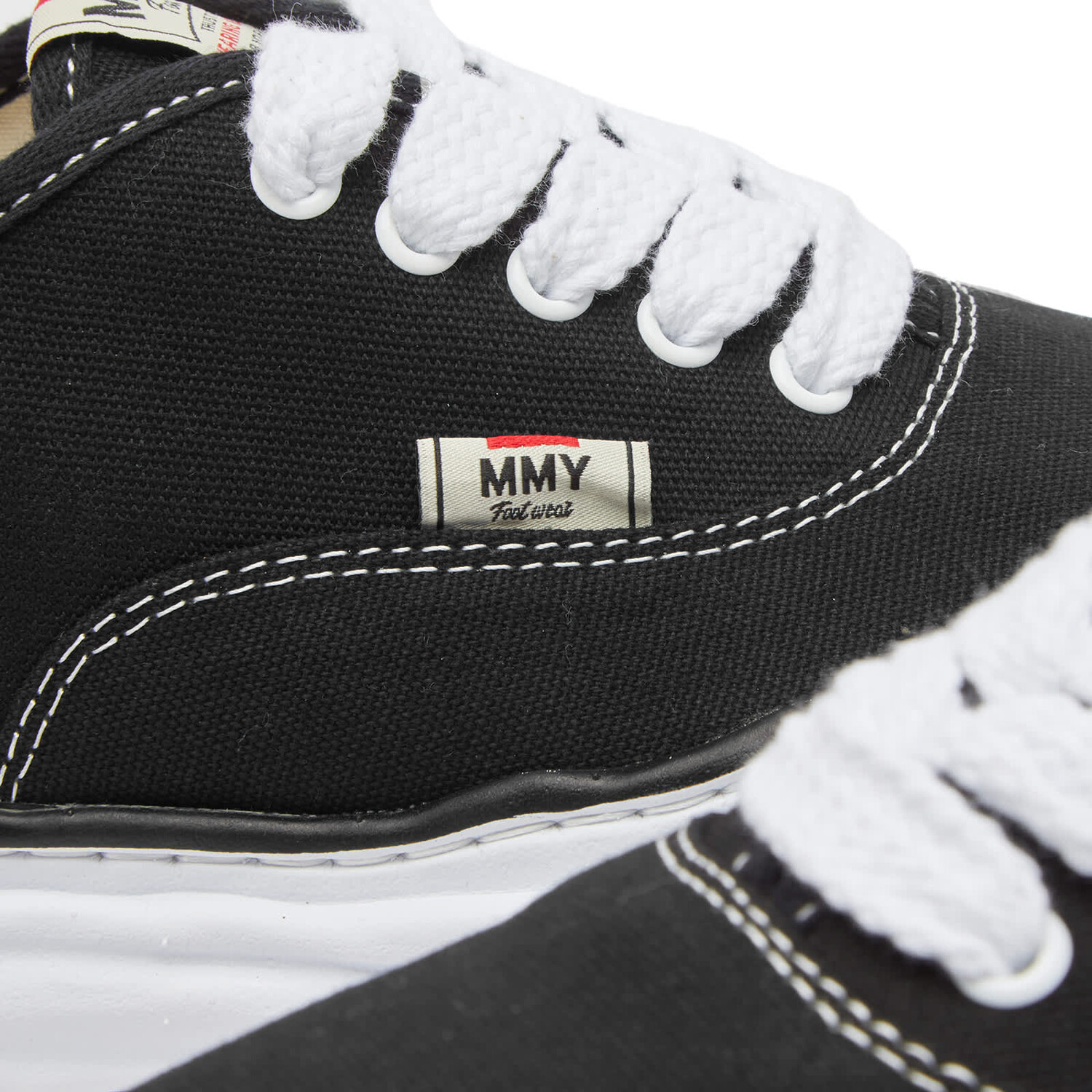 Кроссовки Maison Mihara Yasuhiro Baker Low black — изображение 4
