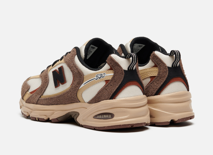 Кроссовки New Balance 530 Brown Tan — изображение 4