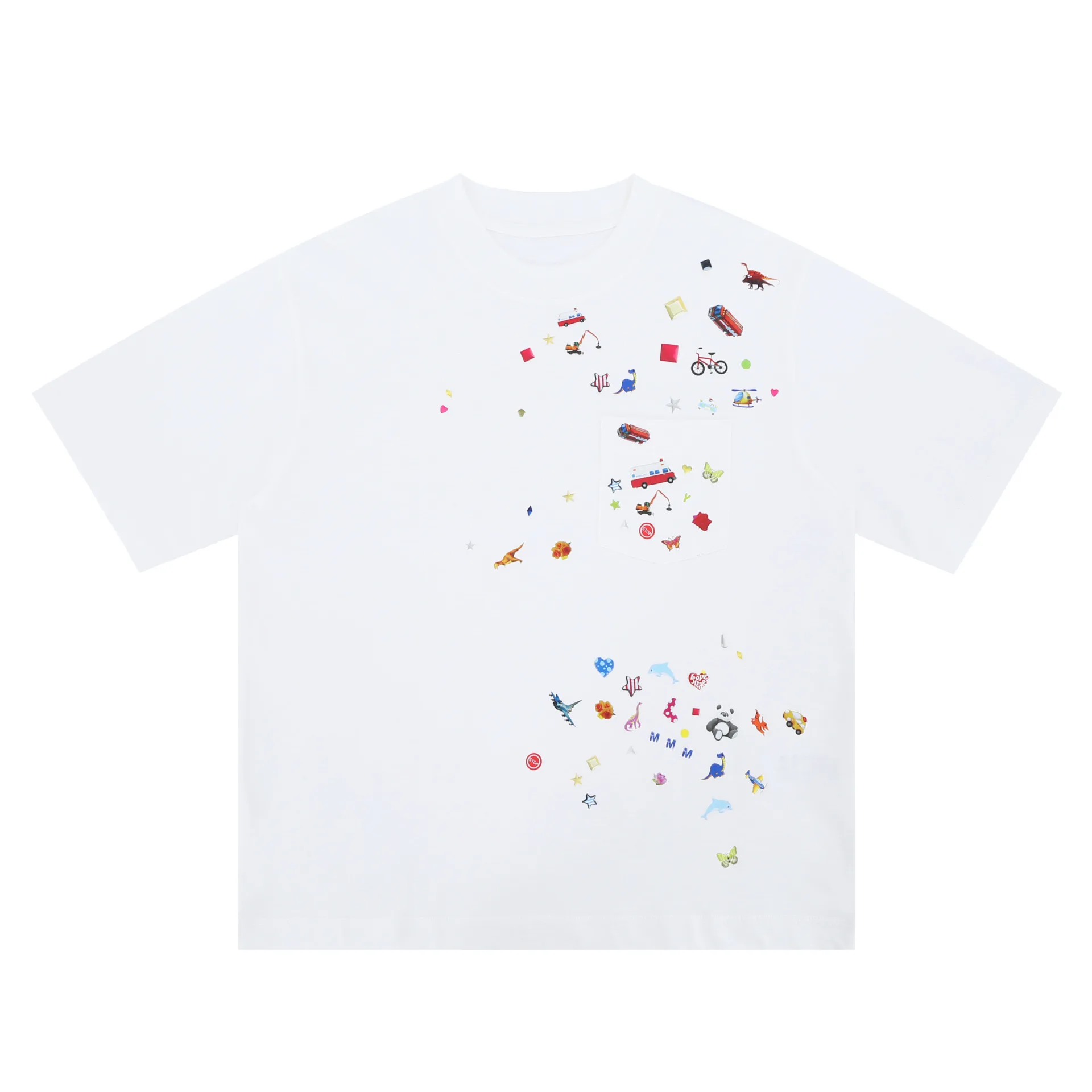 Футболка Maison Mihara yasuhiro white