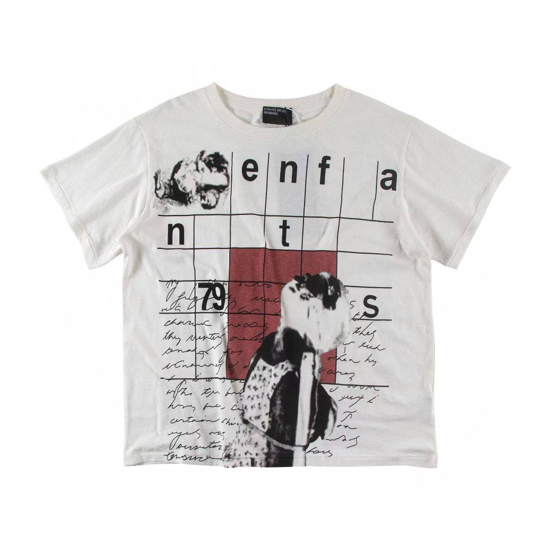 Футболка enfants riches deprimes erd T-shirt Red Grid print