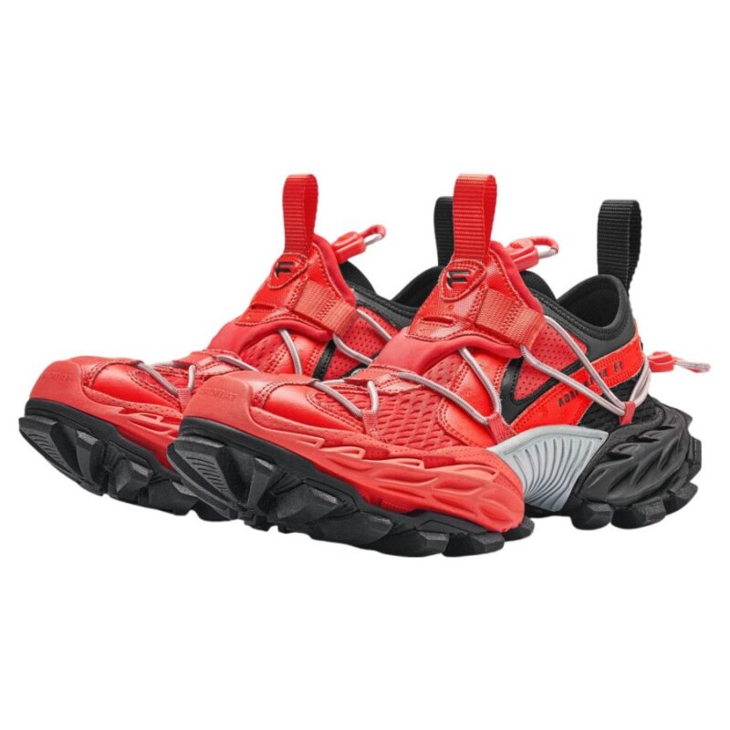 Balenciaga Hike Sneaker Red Black