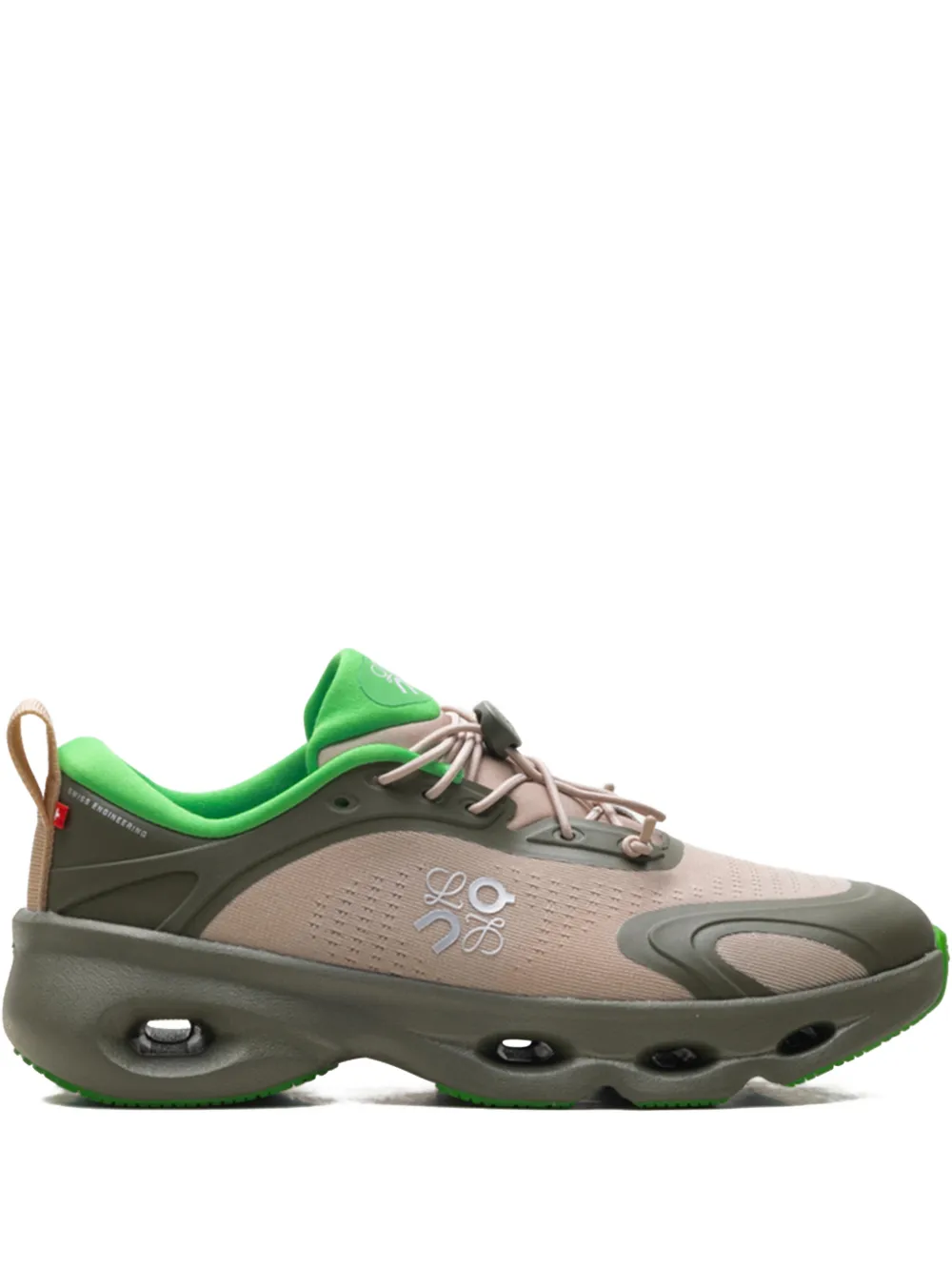 Loewe x On Running Cloud Solo Khaki Green