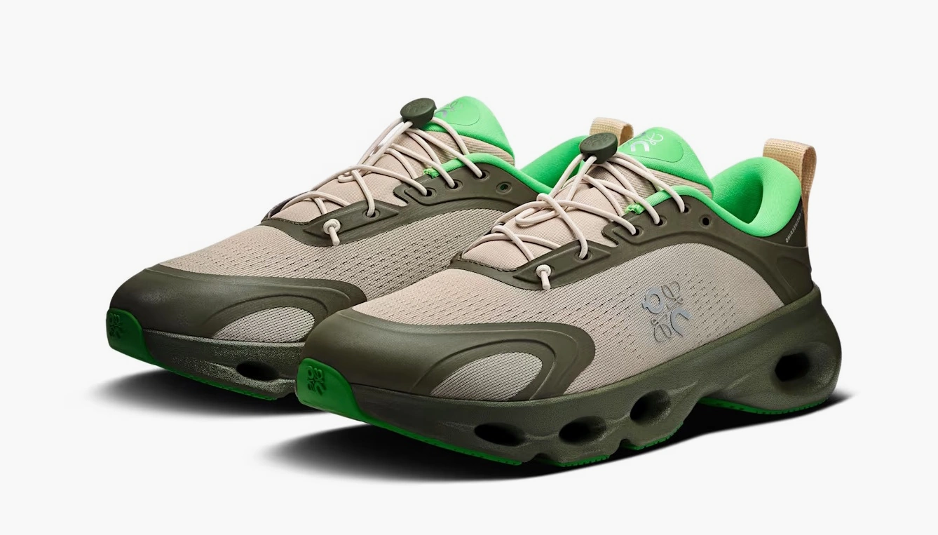 Loewe x On Running Cloud Solo Khaki Green — изображение 3