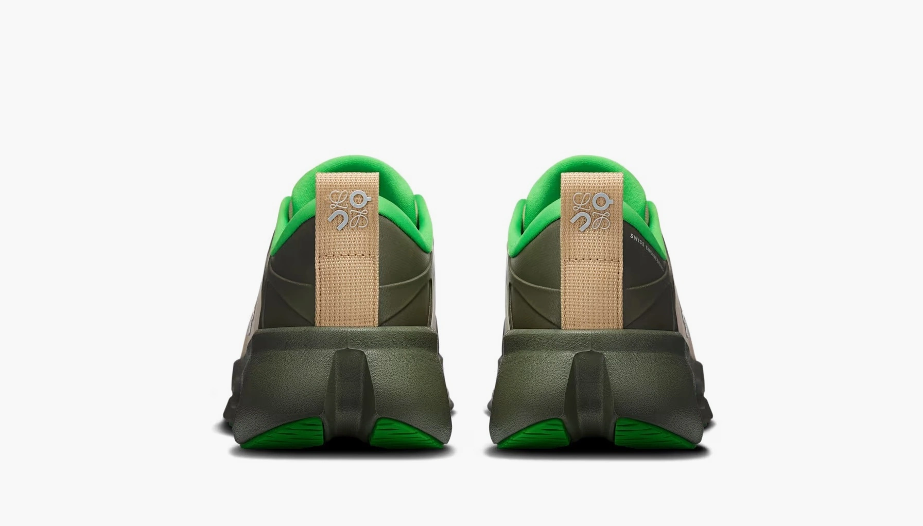 Loewe x On Running Cloud Solo Khaki Green — изображение 4