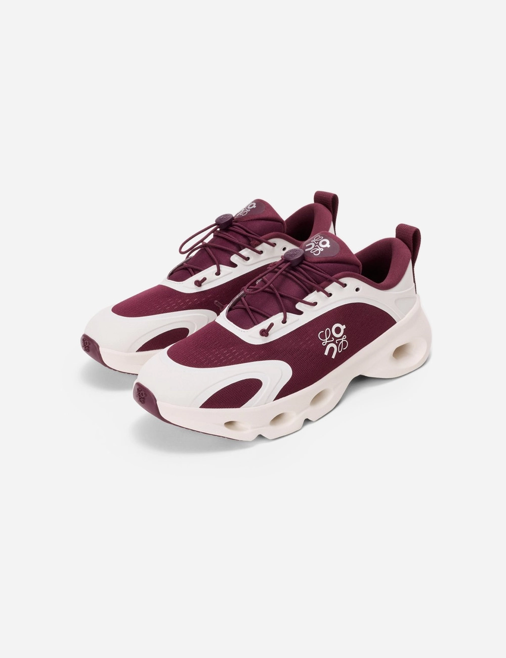 Loewe x On Cloud Solo Burgundy Eggshell — изображение 2
