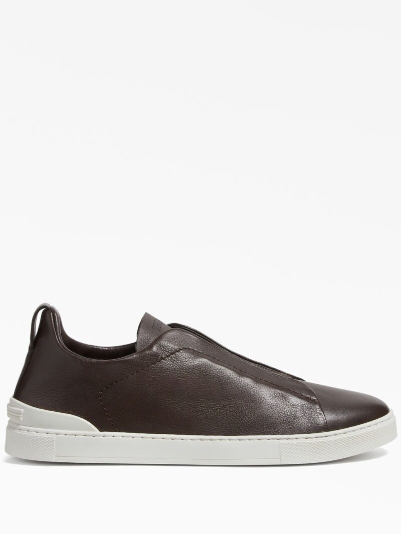 Zegna Tripple Stitch Brown