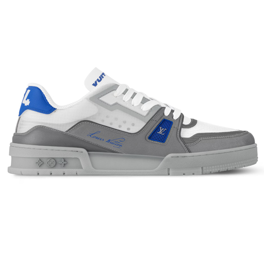Louis Vuitton LV Trainer Grey Blue