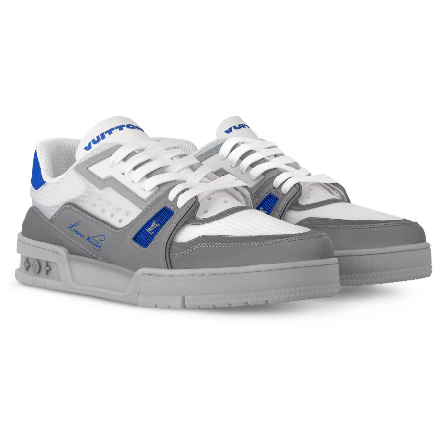 Louis Vuitton LV Trainer Grey Blue — изображение 2