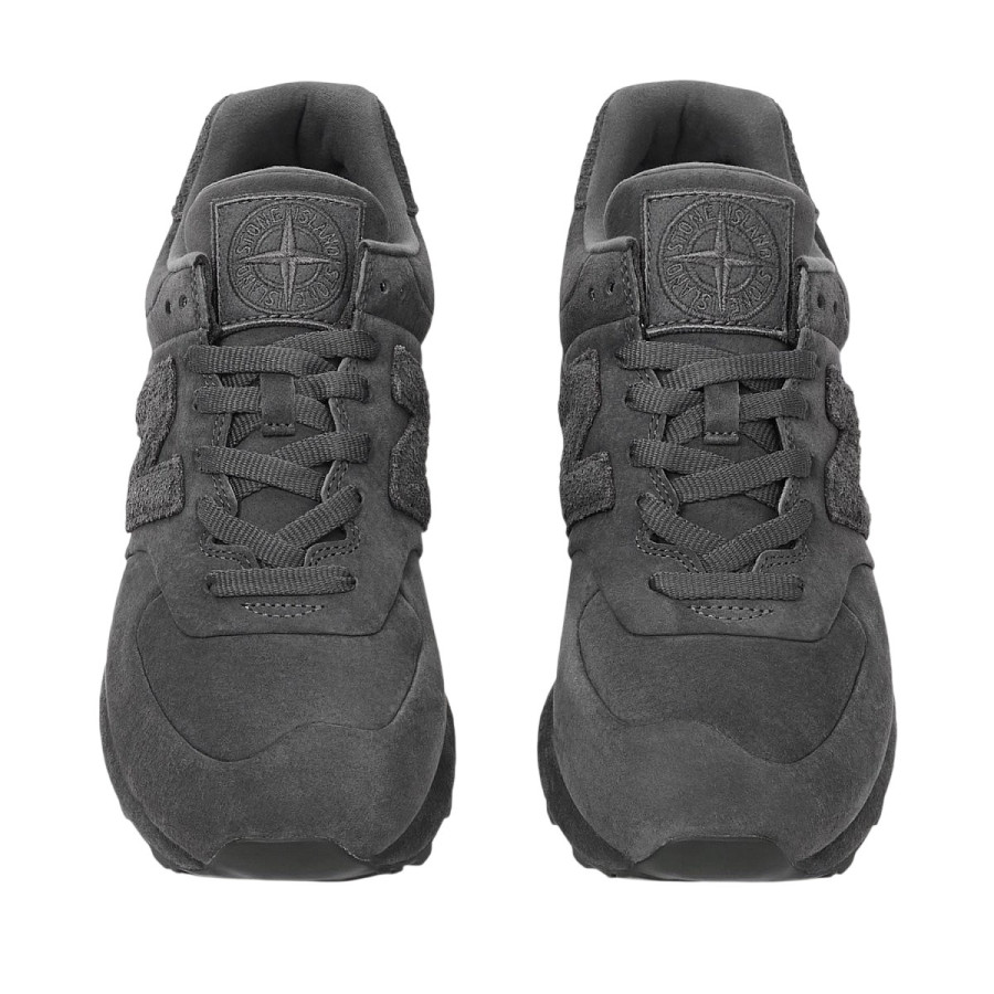 New Balance 574 x Stone Island Ghost Dark — изображение 4