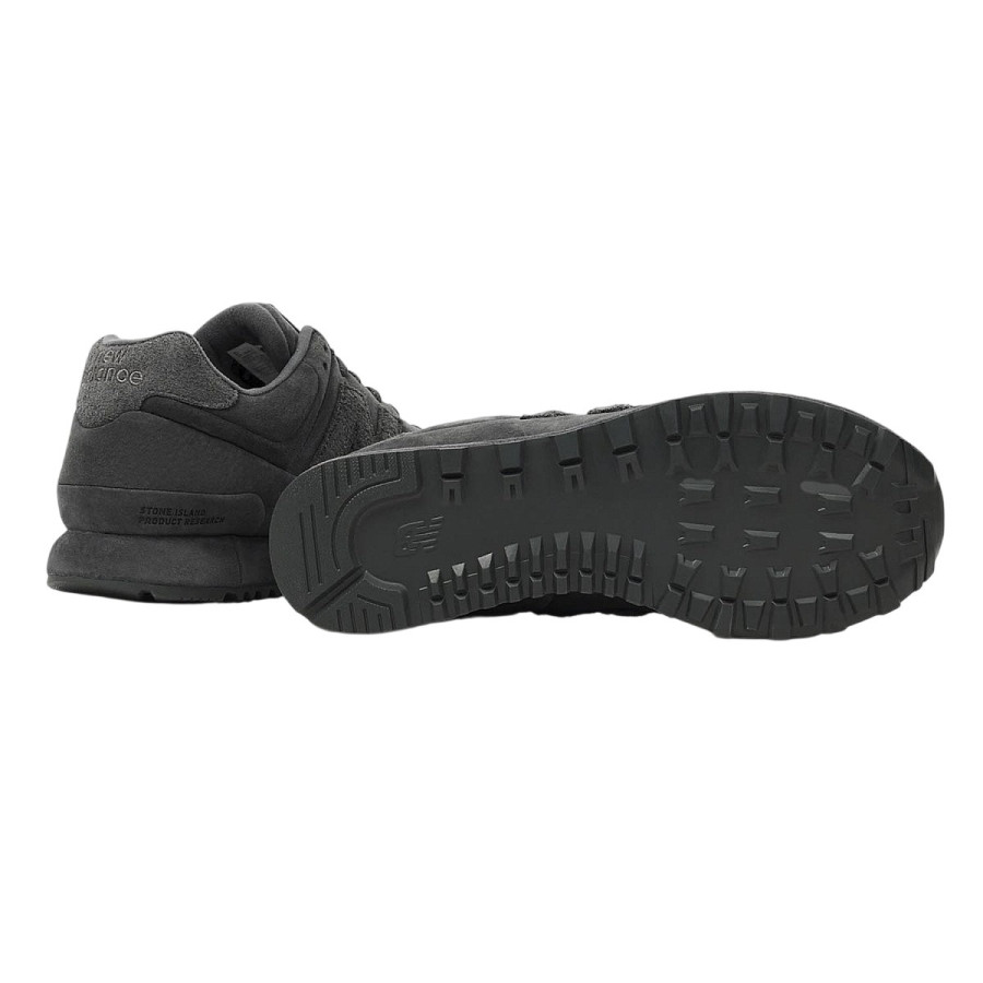New Balance 574 x Stone Island Ghost Dark — изображение 5