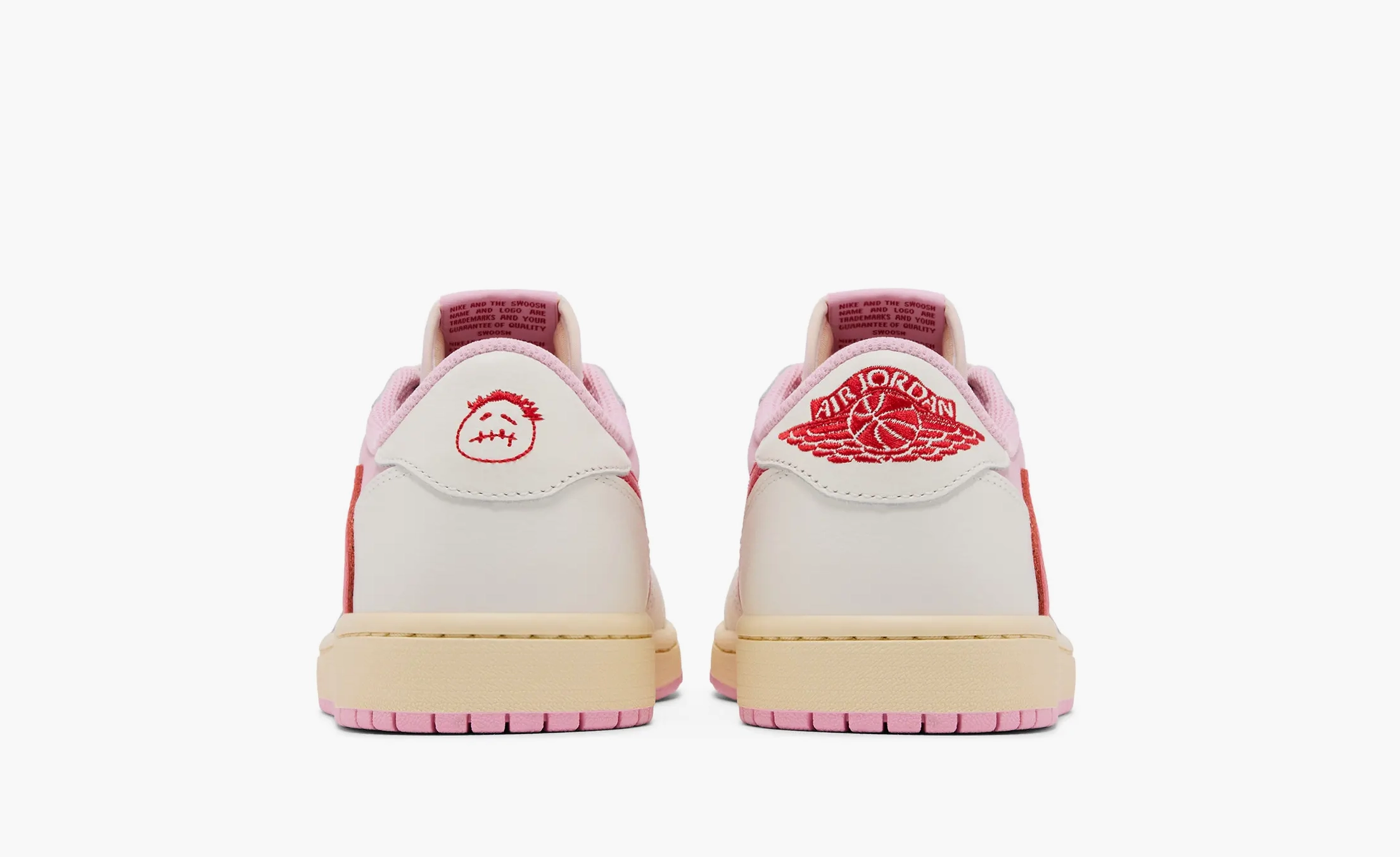 Air Jordan 1 Low x Travis Scott Sail Tropical Pink — изображение 3