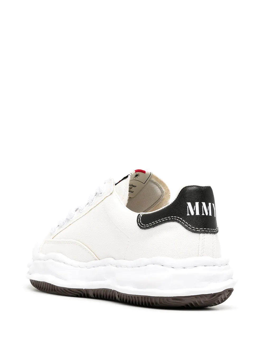 Maison Mihara Yasuhiro Blakey OG Sole Canvas Low White — изображение 2