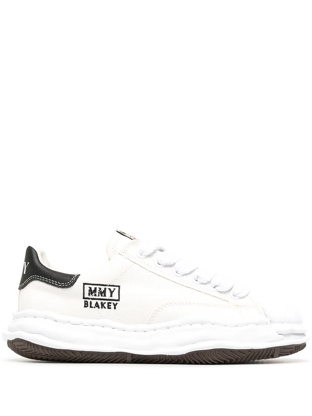Maison Mihara Yasuhiro Blakey OG Sole Canvas Low White