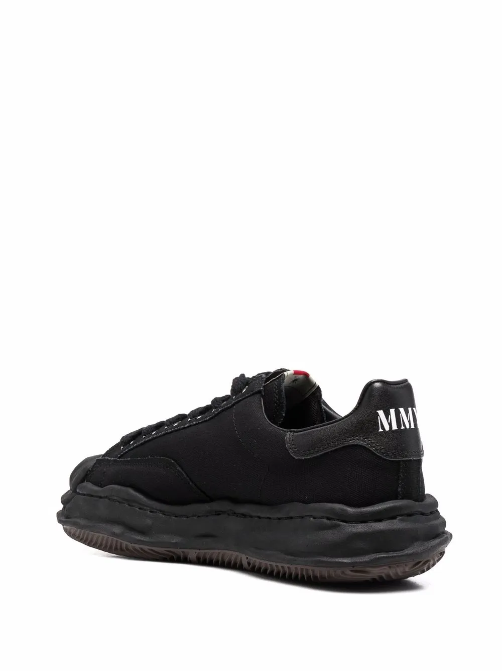 Maison Mihara Yasuhiro Blakey OG Sole Canvas Low Black — изображение 4