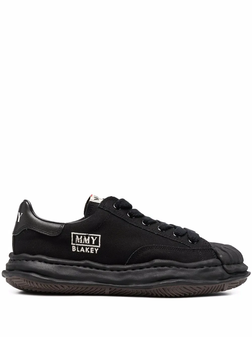Maison Mihara Yasuhiro Blakey OG Sole Canvas Low Black