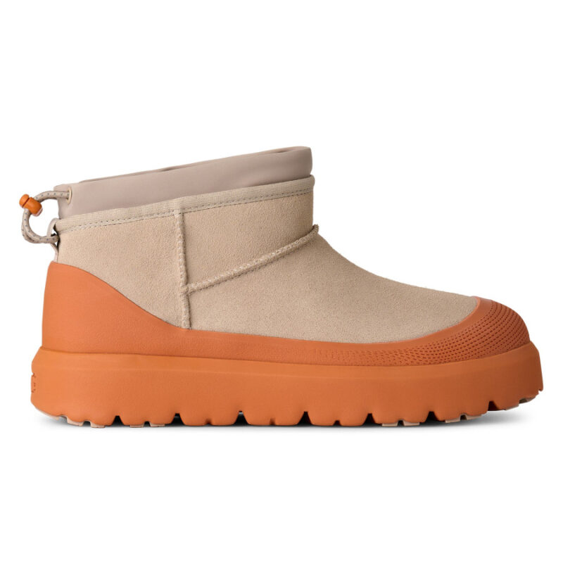 Мужские полуботинки UGG Classic Ultra Mini Weather Hybrid Sand Orange вид сбоку