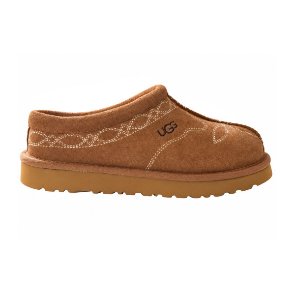 Замшевые сабо UGG Tasman Western Slipper Chestnut