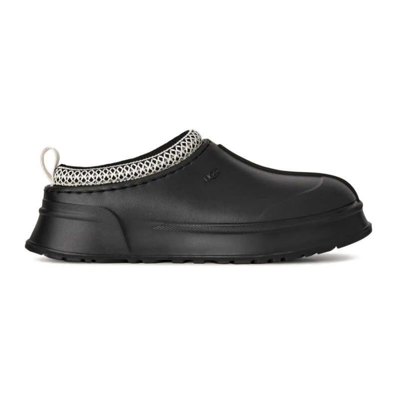 резиновые сабо UGG Tasman X Black вид сбоку